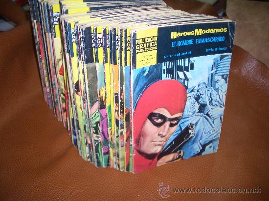 C&oacute;mics: HEROES MODERNOS II EPOCA SERIE AMARILLA COMPLETA - Foto 1