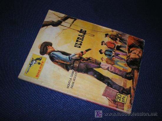 C&oacute;mics: ULTRAJE - COLECCION SHERIFF - EDITORIAL VILMAR - Foto 1