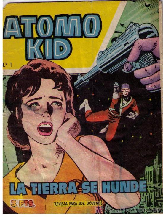 Comics: Atomo Kid. n&ordm; 1: La tierra se hunde