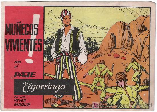 C&oacute;mics: El Paje Elgorriaga. Mu&ntilde;ecos Vivientes - Foto 1