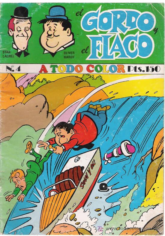 C&oacute;mics: El Gordo y el Flaco. A todo color. n&ordm; 4 - Foto 1