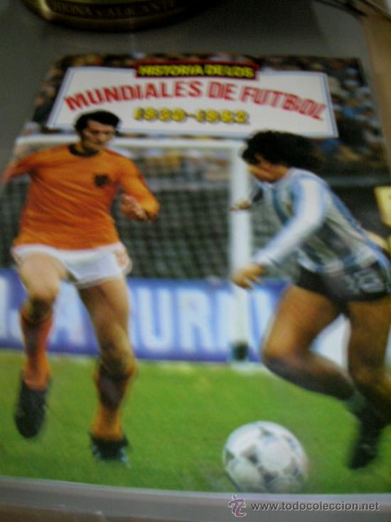 C&oacute;mics: Historia de los mundiales de futbol desde 1930 hasta 1982. - Es tipo c&oacute;mic, d&iacute;ficil.