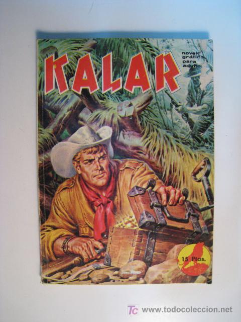 C&oacute;mics: KALAR EXTRA N&ordm; 8. LA LEY DE LA JUNGLA. ED. BOIXHER 1968 - Foto 1