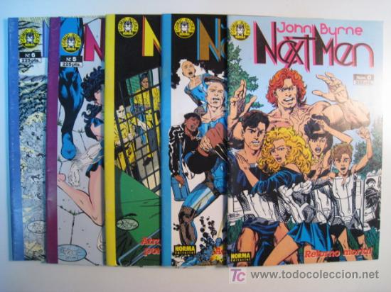 C&oacute;mics: NEXT MEN. NORMA 1993. LOTE 5 NUMS - Foto 1