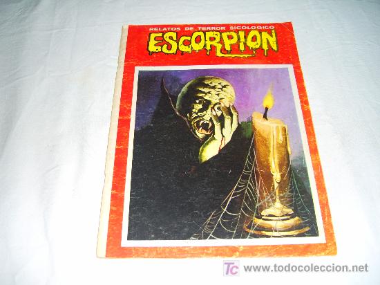 C&oacute;mics: ESCORPION N&ordm; 75. RELATOS DE TERROR SICOLOGICO.EDITORIAL VILMAR - Foto 1