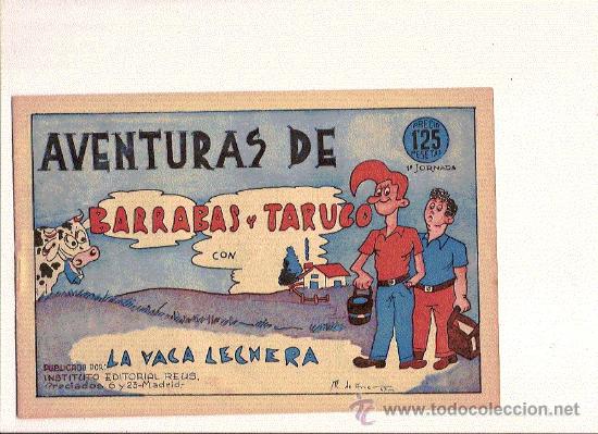 C&oacute;mics: AVENTURA DE BARRABAS Y TARUGO  COMPLETA    DE REUS - Foto 1