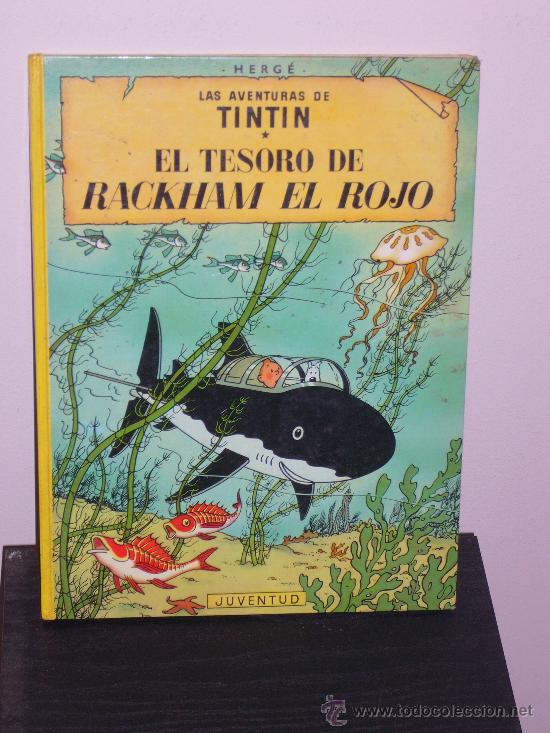 C&oacute;mics: tintin - el tesoro de rackham el rojo - duod&eacute;cima edici&oacute;n 1988 - Foto 1