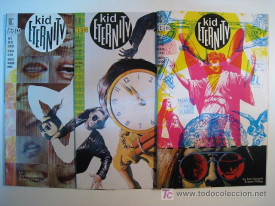 C&oacute;mics: KID ETERNITY. DC VERTIGO. LOTE 3 NUMS - Foto 1