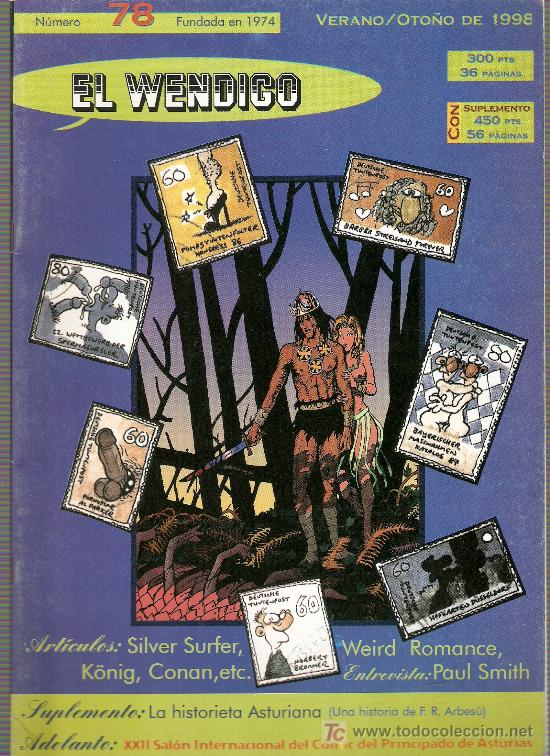 Comics: EL WENDIGO N&ordm; 78