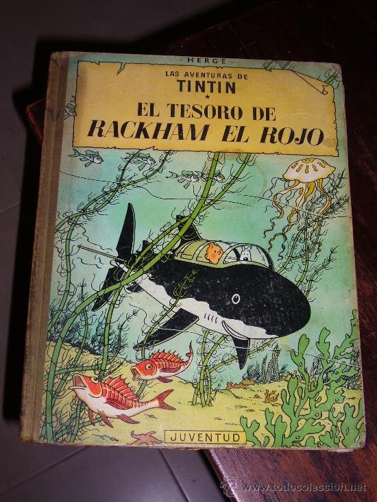 C&oacute;mics: Tintin - El tesoro de Rackham el Rojo - Cuarta edici&oacute;n 1967 - Foto 1