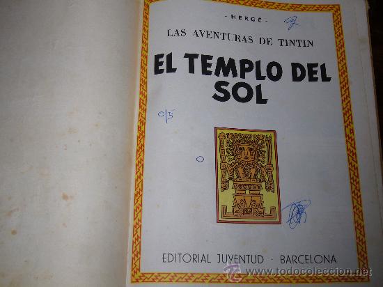 C&oacute;mics: tintin - el templo del sol - cuarta edici&oacute;n 1969 - Foto 4