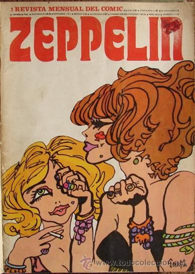C&oacute;mics: ZEPPELIN, REVISTA DE LOS 70S. 11 EJEMPLARES EN UN TOMO. - Foto 1