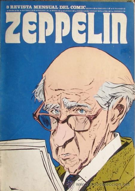 C&oacute;mics: ZEPPELIN, REVISTA DE LOS 70S. 11 EJEMPLARES EN UN TOMO. - Foto 4