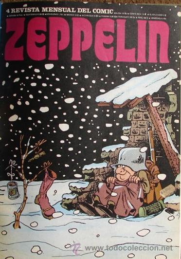 C&oacute;mics: ZEPPELIN, REVISTA DE LOS 70S. 11 EJEMPLARES EN UN TOMO. - Foto 5