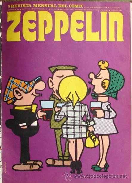 C&oacute;mics: ZEPPELIN, REVISTA DE LOS 70S. 11 EJEMPLARES EN UN TOMO. - Foto 6