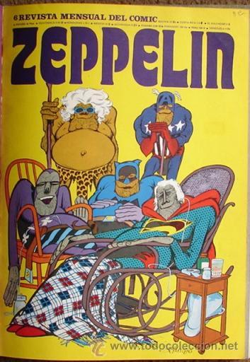 C&oacute;mics: ZEPPELIN, REVISTA DE LOS 70S. 11 EJEMPLARES EN UN TOMO. - Foto 7