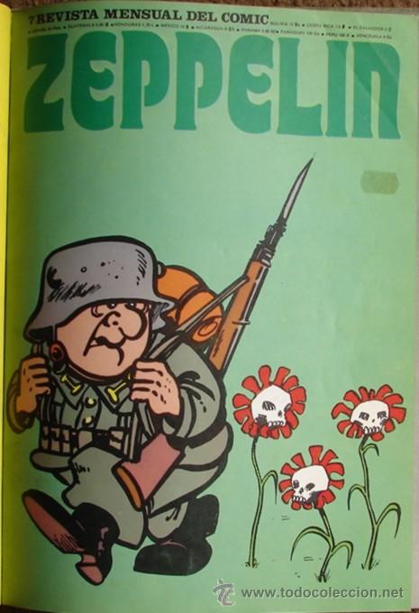 C&oacute;mics: ZEPPELIN, REVISTA DE LOS 70S. 11 EJEMPLARES EN UN TOMO. - Foto 8