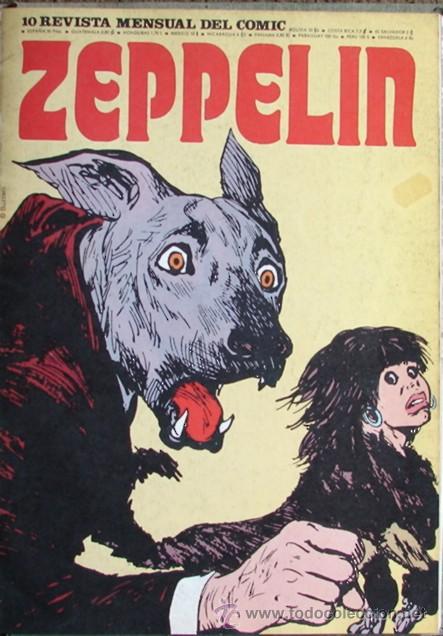 C&oacute;mics: ZEPPELIN, REVISTA DE LOS 70S. 11 EJEMPLARES EN UN TOMO. - Foto 11