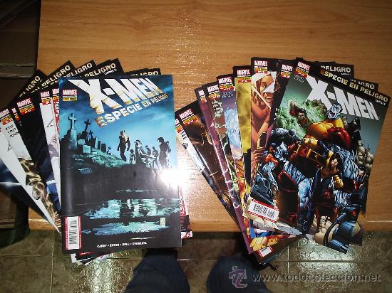 C&oacute;mics: X-MEN : ESPECIE EN PELIGRO &iexcl; COMPLETA 17 NUMEROS ! MARVEL - PANINI - Foto 1
