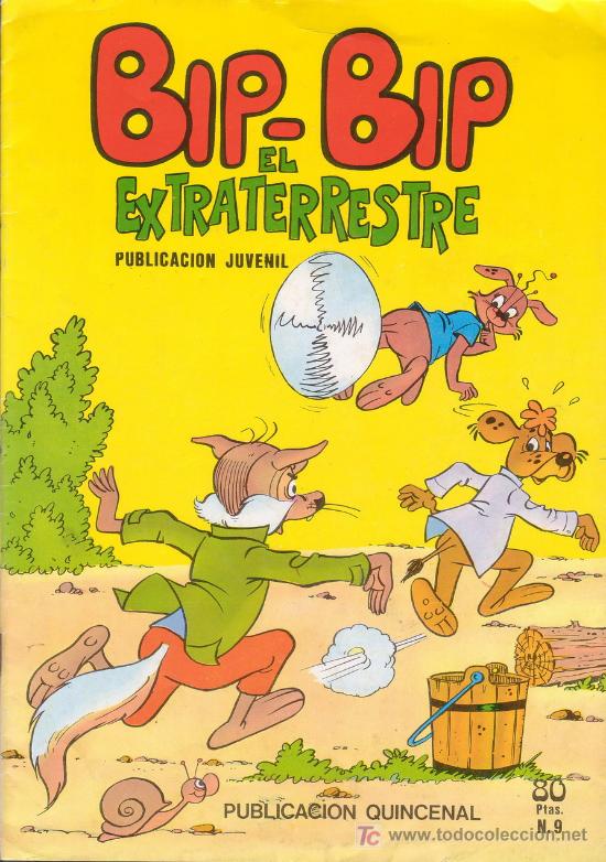 C&oacute;mics: BIP-BIP EL EXTRATERRESTRE N&ordm; 9. Ediciones Gaviota. - Foto 1