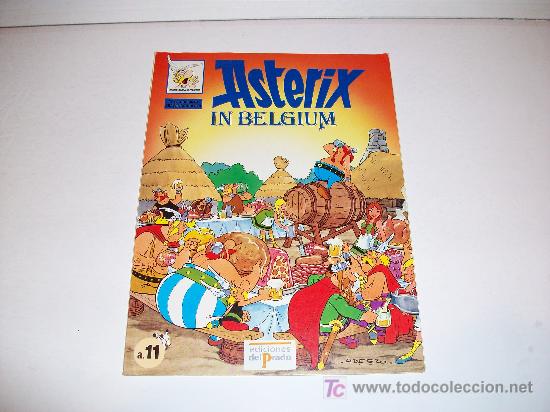 C&oacute;mics: ASTERIX IN BELGIUM - Edici&oacute;n en Ingl&eacute;s - Foto 1
