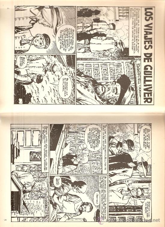 C&oacute;mics: Libro comic LOS VIAJES DE GULLIVER - JONATHAN SWIFT - Foto 2