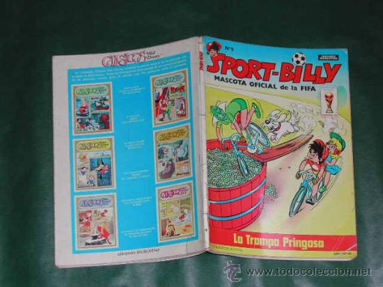 C&oacute;mics: SPORT-BILLY N.9 - LA TRAMPA PRINGOSA - Foto 2
