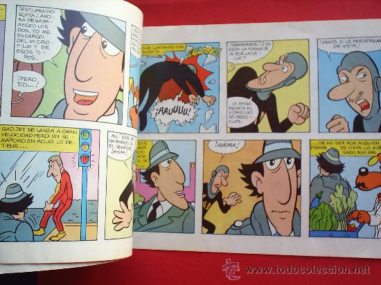 C&oacute;mics: INSPECTOR GADGET-N.2-CUADERNILLO PROPAGANDA DE CUETARA-A&Ntilde;O 1987 - Foto 2