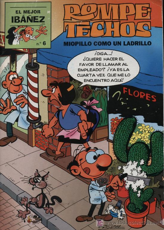 C&oacute;mics: El Mejor Ib&aacute;&ntilde;ez n&ordm; 6. Rompe-Techos