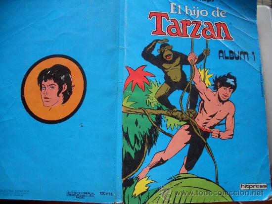 C&oacute;mics: COMIC EL HIJO DE TARZAN ALBUM 1 DE 1980 HITPRESS - Foto 1