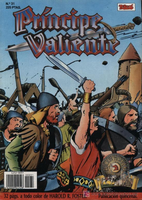 C&oacute;mics: Principe Valiente. Tebeos S.A. n&ordm; 31 - Foto 1
