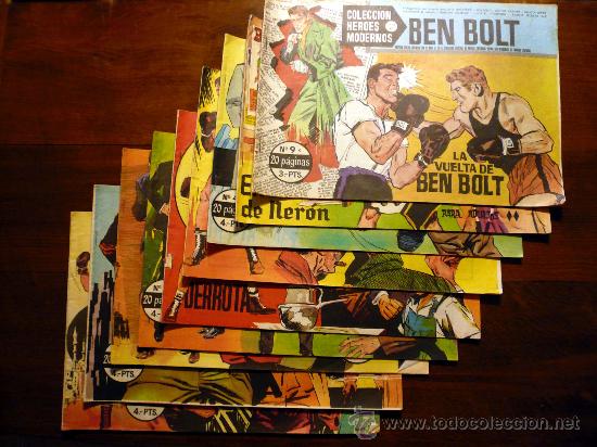C&oacute;mics: LOTE DE 9 EJEMPLARES DE BEN BOLT ORIGINALES &rdquo;PRECIO DE GANGA&rdquo; - Foto 1