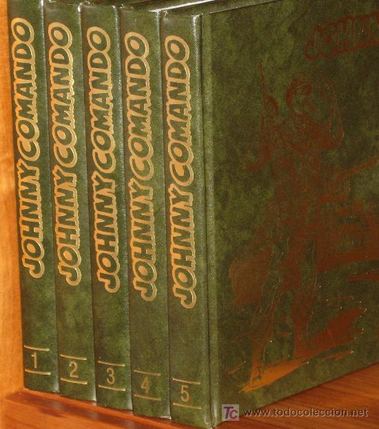 C&oacute;mics: JOHNNY COMANDO Y GORILA - 5 TOMOS - COMPLETA - Foto 1