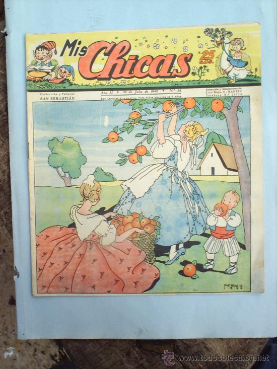 C&oacute;mics: MIS CHICAS- N.58-1942- DE LOS GRANDES - Foto 1