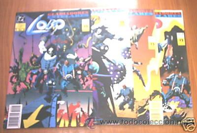 C&oacute;mics: LOBO. GLADIADORES ESPACIAL. SERIE 4 COMICS.1992. C2850 - Foto 1
