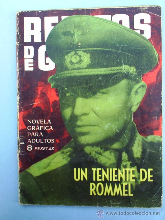 C&oacute;mics: RELATOS DE GUERRA-N.32--UN TENIENTE DE ROMMEL - Foto 1