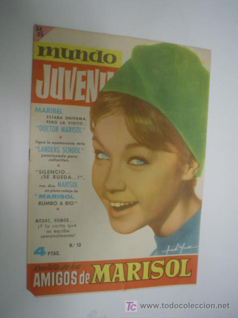 C&oacute;mics: MUNDO JUVENIL N&ordm; 13 (REVISTA DE LOS AMIGOS DE MARISOL) - TEBEOS EL ARCHIVISTA