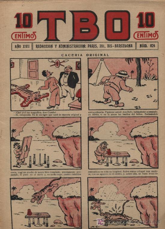 C&oacute;mics: TBO. n&ordm; 824. A&ntilde;o 1933 - Foto 1