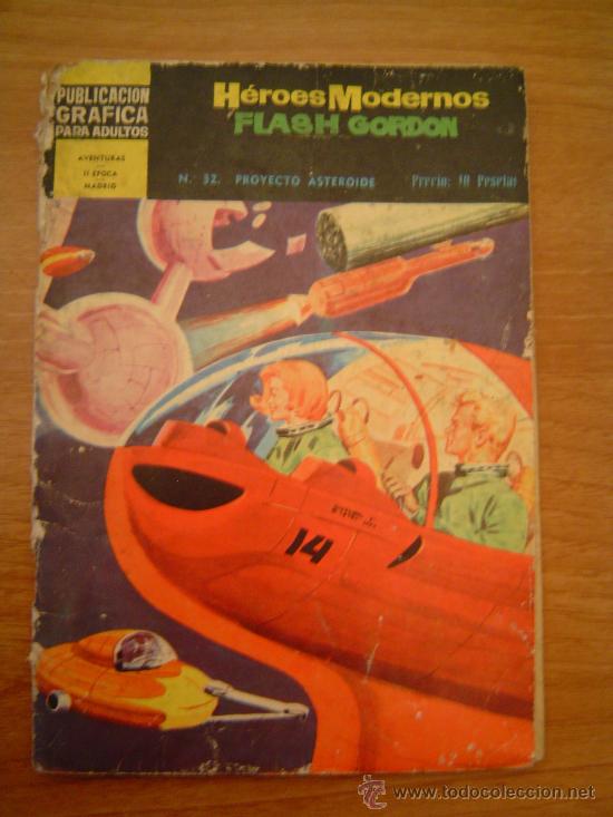 C&oacute;mics: HEROES MODERNOS  DE  FLASH GORDON -N&ordm;32 PROYECTO ASTEROIDE - Foto 1
