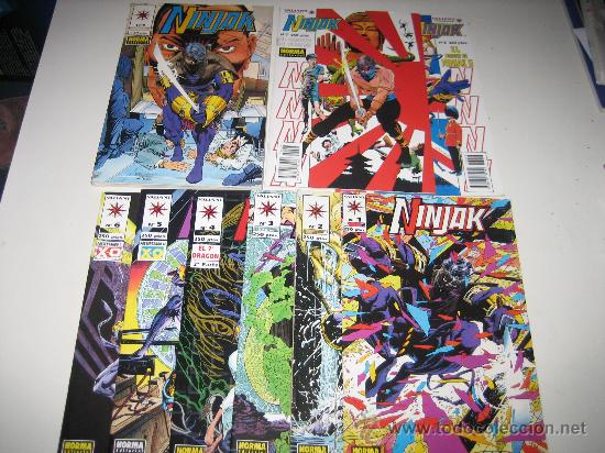 C&oacute;mics: NINJAK N&ordm;S 1 AL 8 Y TOMO N&ordm;9 - VALIANT - Foto 1