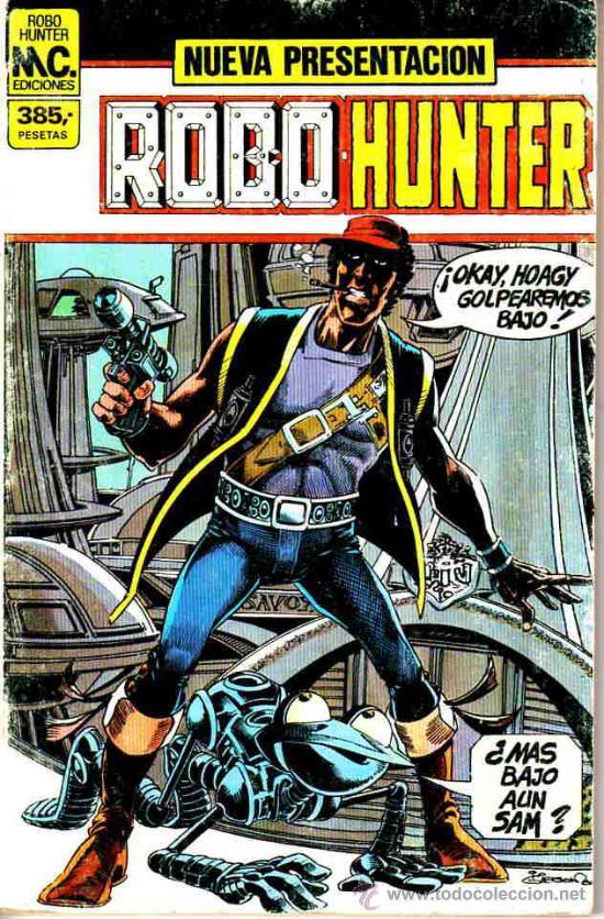 C&oacute;mics: Robo Hunter (M.C.)   (Retapado con los numeros 1 2 3 4) - Foto 1