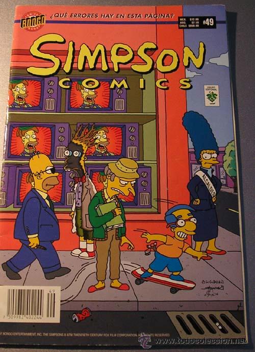 C&oacute;mics: SIMPSON COMICS - A&Ntilde;O III -N&ordm; 49-EDITADO EN MEXICO - Foto 1