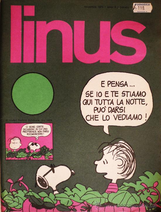 C&oacute;mics: LINUS (N&ordm; 104, NOVIEMBRE DE 1973) - Foto 1
