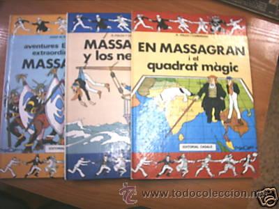 C&oacute;mics: MASSAGRAN. 3 COMICS,QUADRAT,NEGREROS, AVENTURES. C2926 - Foto 1