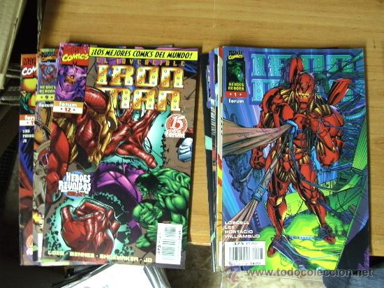 C&oacute;mics: HEROES REBORN : IRON MAN &iexcl; COMPLETA ! MARVEL - Foto 1