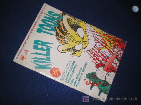 C&oacute;mics: KILLER TOONS N&ordm; 4 - FANZINE - EN BLANCO Y NEGRO - Foto 1