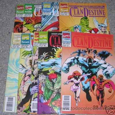 C&oacute;mics: CLANDESTINE. SERIE LIMITADA COMPLETA 9 COMICS.C2419 - Foto 1
