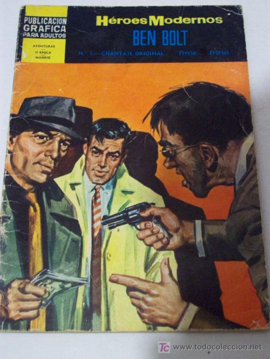 C&oacute;mics: H&eacute;roes Modernos. BEN BOLT,n&ordm;  5  (1.966) - Foto 1
