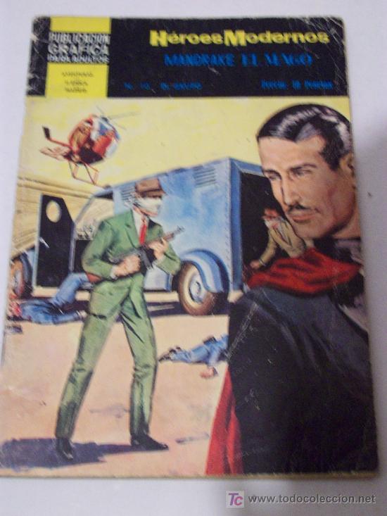C&oacute;mics: H&eacute;roes Modernos.MANDRAKE EL MAGO,  n&ordm; 10 (1.966) - Foto 1