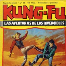 Cómics: KUNG-FU Nº36 (EDICIONES AMAIKA) DIBUJOS DE JOSÉ ORTIZ, AMADOR Y JULIO VIVAS. Lote 12329549